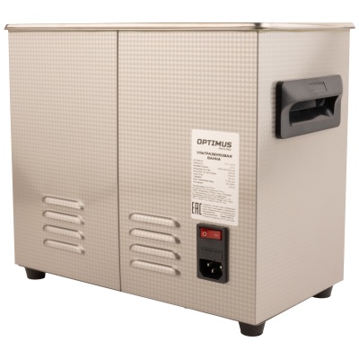 OPT-UC65 Ультразвуковая мойка с подогревом 6,5 л OPTIMUS