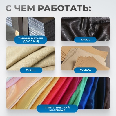 OPT-RE105 Дырокол револьверный с иглами 2*2,5*3*3,5*4*4,5мм OPTIMUS