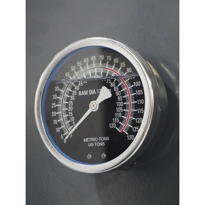 WDK-HP750A Гидравлический пресс 75 т, с ручным и пневмоприводом WIEDERKRAFT