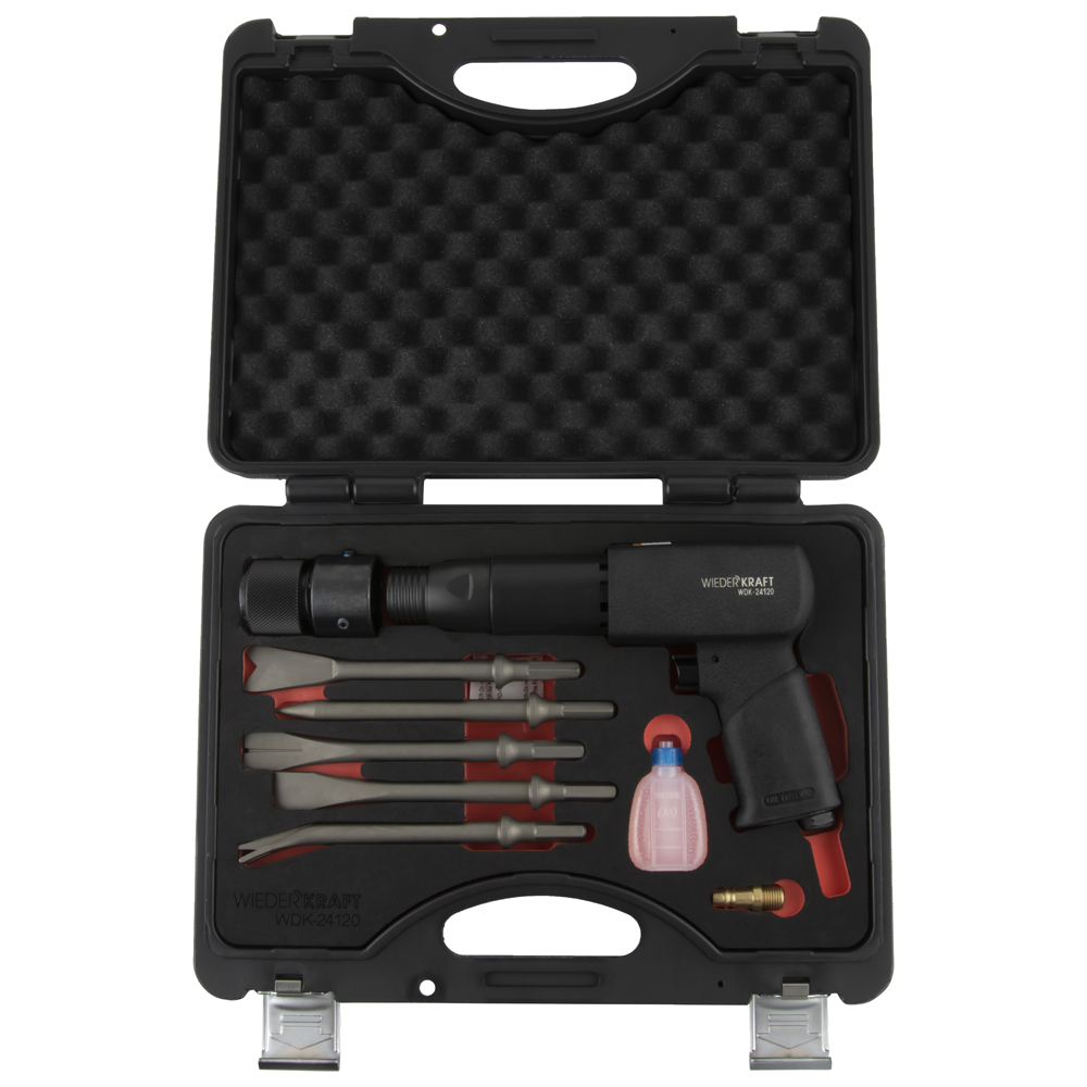 WDK-24120 Пневматический молоток 2500 Уд/мин, HEX 175 мм