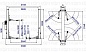 ES-4MR Подъемник 2-хст. г/п 4 т  съем-ручка+проставки (2025) (380 V ТВ)