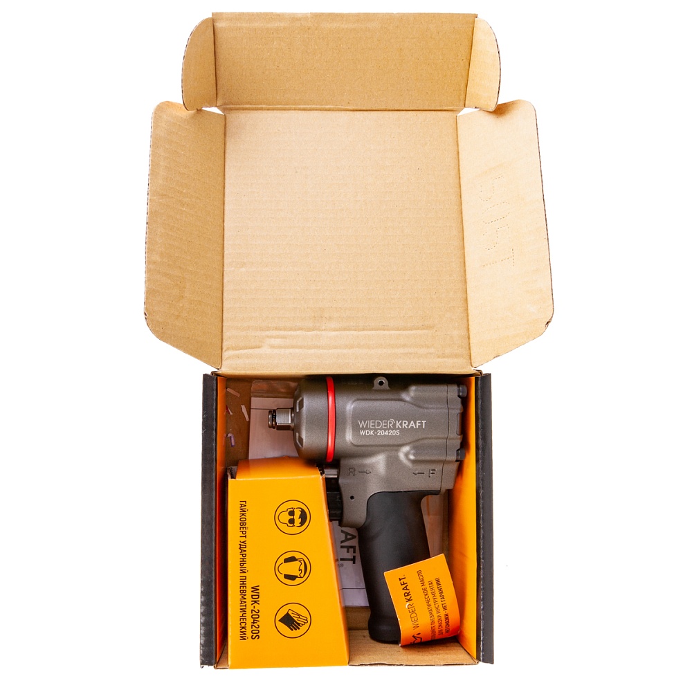 Компактный ударный пневмогайковерт WDK-20420S
