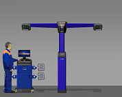Стенд сход-развал 3D Техно Вектор 7 T7204TS