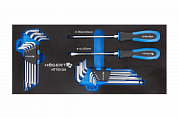 HOEGERT Набор отверток, ключи HEX и TORX 20 шт., ложемент EVA