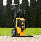 Моечная машина высокого давления R-180D, 2200 Вт, 180 бар, 380 л/ч, с барабаном Denzel