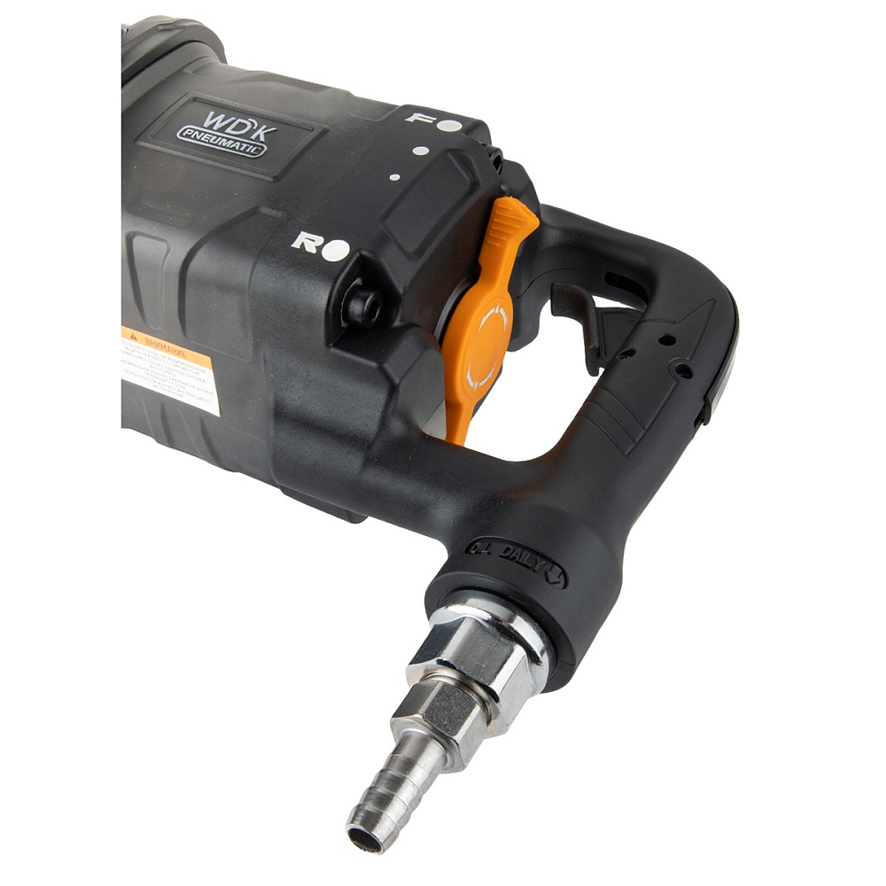 WDK-20830S Гайковерт пневматический ударный, композитный корпус, короткий привод 1", 4000 Нм