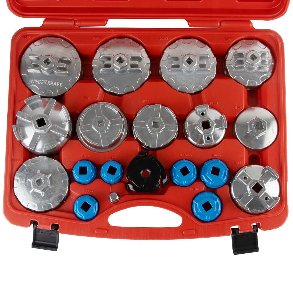 WDK-65341 Набор съемников масляных и топливных фильтров Wiederkraft