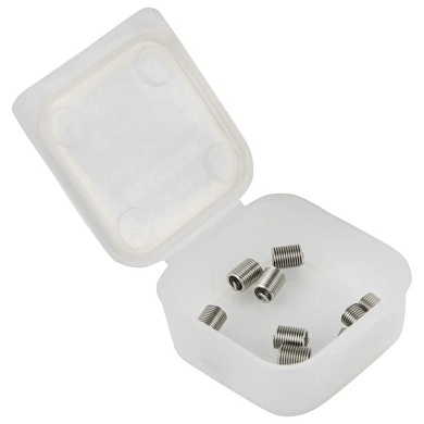 WDK-IN81252 Резьбовые вставки M8X1,25, 2,5d, 10 предметов Wiederkraft