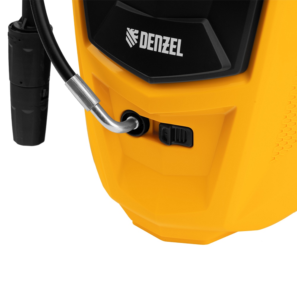 Моечная машина высокого давления R-170D, 2000 Вт, 170 бар, 360 л/ч, с барабаном Denzel