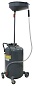 KraftWell KRW1803.80L Установка для слива масла/антифриза с круглой подъемной ванной, мобильная, объем 80 л