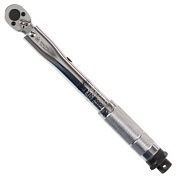 Ключ динамометрический 1/4", 2-24 Нм, в пластиковом кейсе МАСТАК 012-20024C