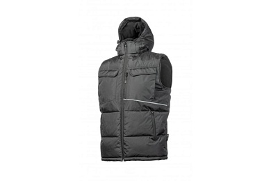 BORGER Жилет утепленный с капюшоном черный 3XL (58)