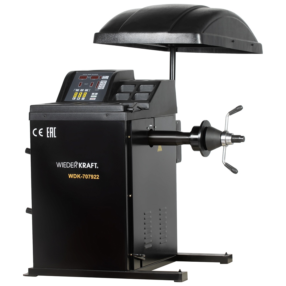 WDK-707922  Балансировочный станок (220В) 13-24" (грузовой) WiederKraft
