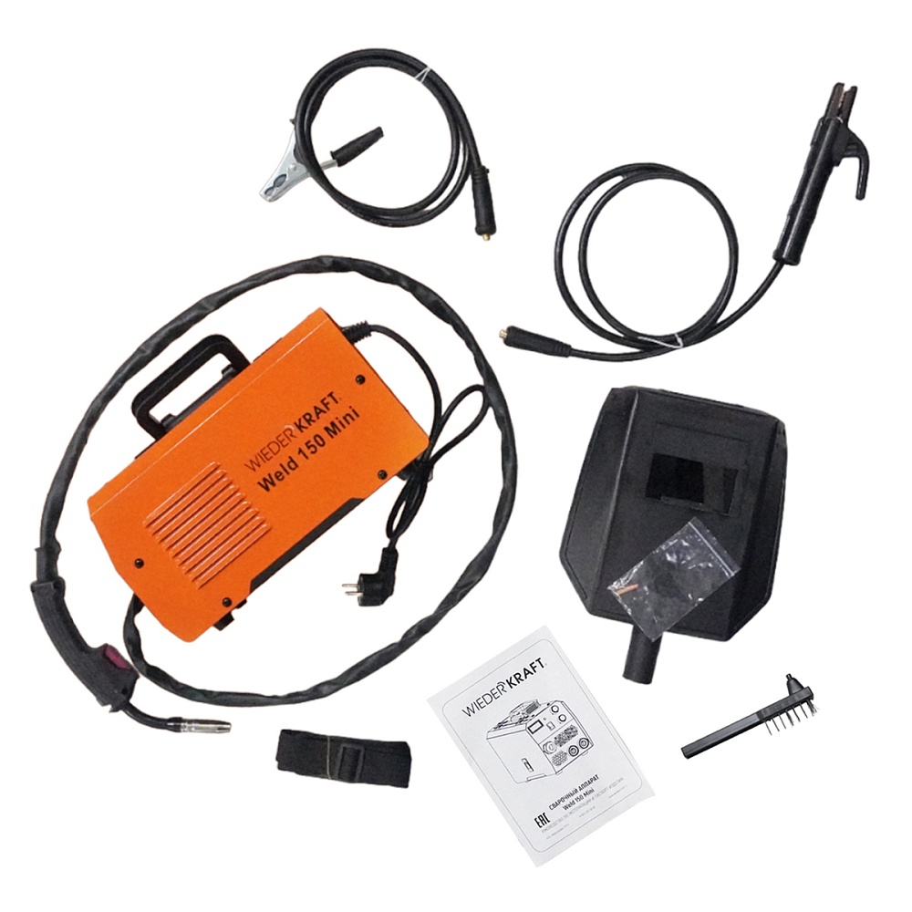 Weld 150 Mini Сварочный аппарат, MIG/MAG 150А, 220В Wiederkraft