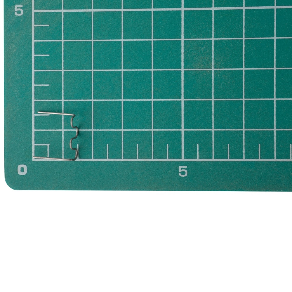 WDK-65061  Скобы волнового типа для ремонта пластиковых деталей 0,6 мм. 100 шт/упаков. Wiederkraft