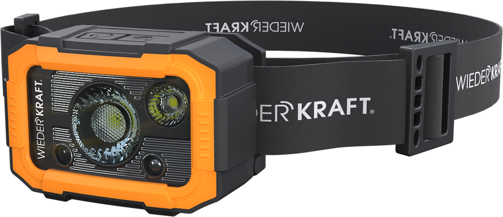 WDK-HLD500 Фонарь налобный светодиодный, 500 Лм, 1500 мАч Wiederkraft