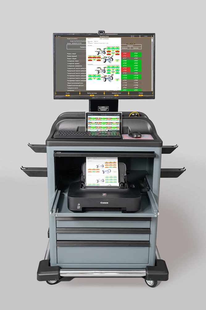 P 7204 HT MC2 Стенд сход-развал 3D Техно Вектор 7 PRO