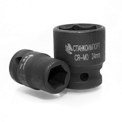 CS-12.22.21 короткая торцевая ударная головка на 1/2", 21 мм