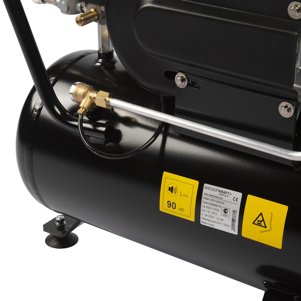 WDK-90225 WiederKraft поршневой компрессор, 24 л
