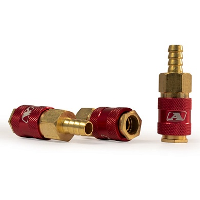 Штуцер профессиональный мама ёлка d.10мм F, латунь, 25шт