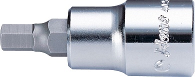 Торцевая головка короткая 1/4" HEX 5 мм, 2026M05, Hans