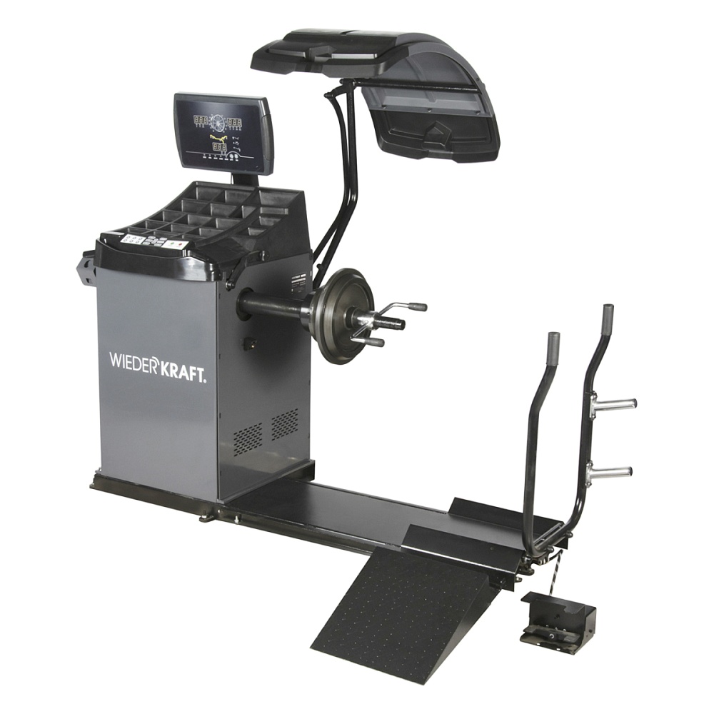 WDK-790B Грузовой балансировочный стенд, авт.ввод параметров, вал 40 мм, 380 Вольт WiederKraft 