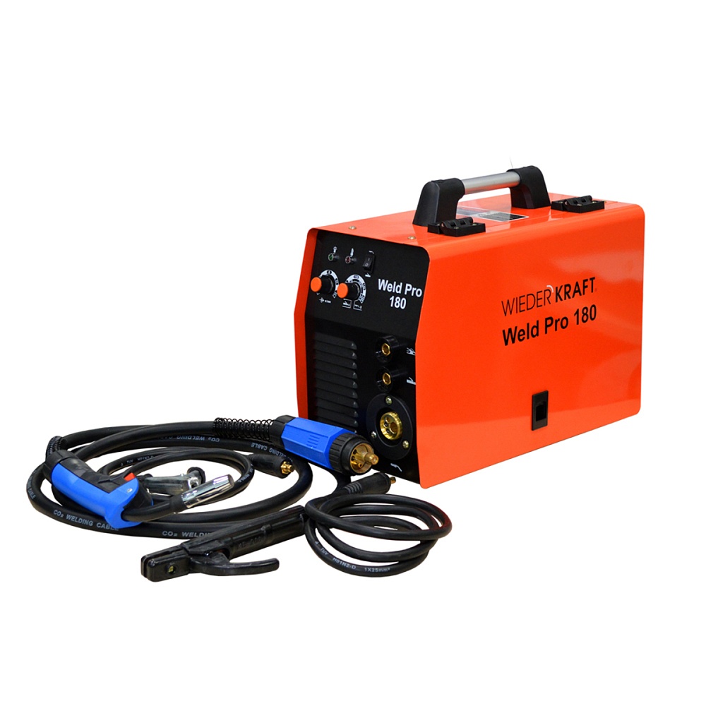 Weld Pro 180  Сварочный аппарат инверторный 180A, 220В  MIG/MAG/MMA Wiederkraft