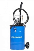N5025 NORDBERG Установка для раздачи пластичных смазок пневматическая, 25 л, ручной насос