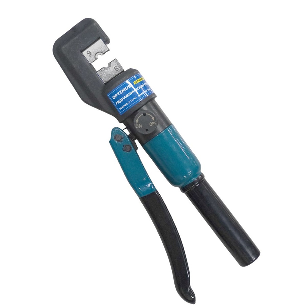 OPT-PR0307050 Ручной гидравлический пресс (кримпер), 5 т, 4-70 мм OPTIMUS