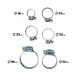 OPT-HT08 Хомуты червячные набор 6шт. 10-38 OPTIMUS