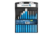 HOEGERT Набор ударно-режущего инструмента, 12 шт., CrV
