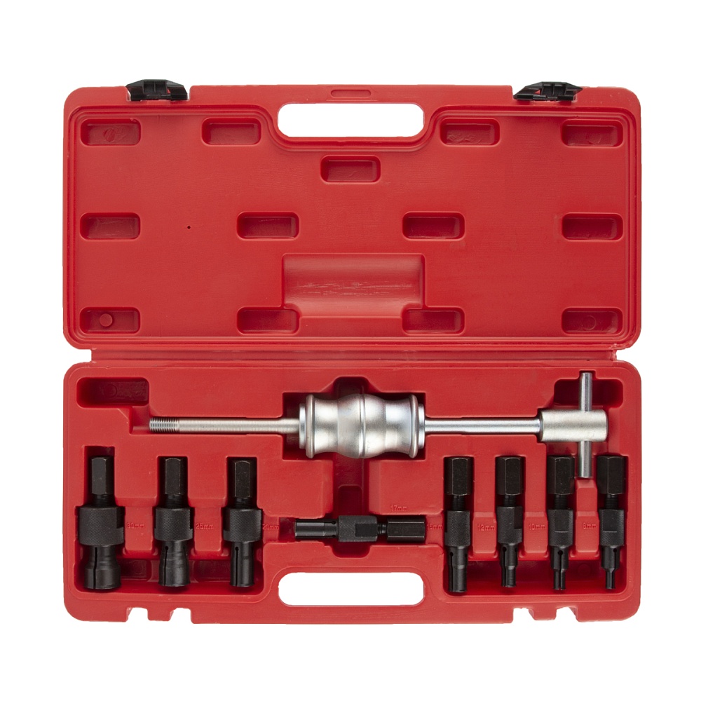 WDK-214990 Съемник подшипников цанговый набор 9 предметов Wiederkraft