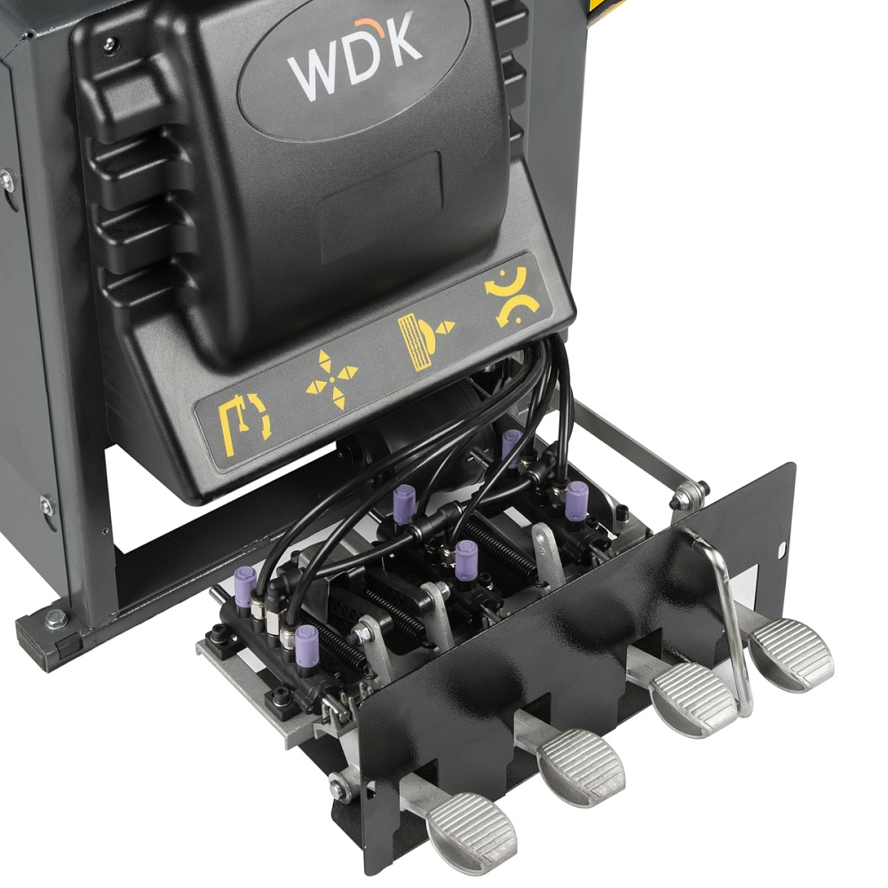 WDK-709238 Автоматический шиномонтажный станок со взрывной накачкой колес, двухскоростной WiederKraft