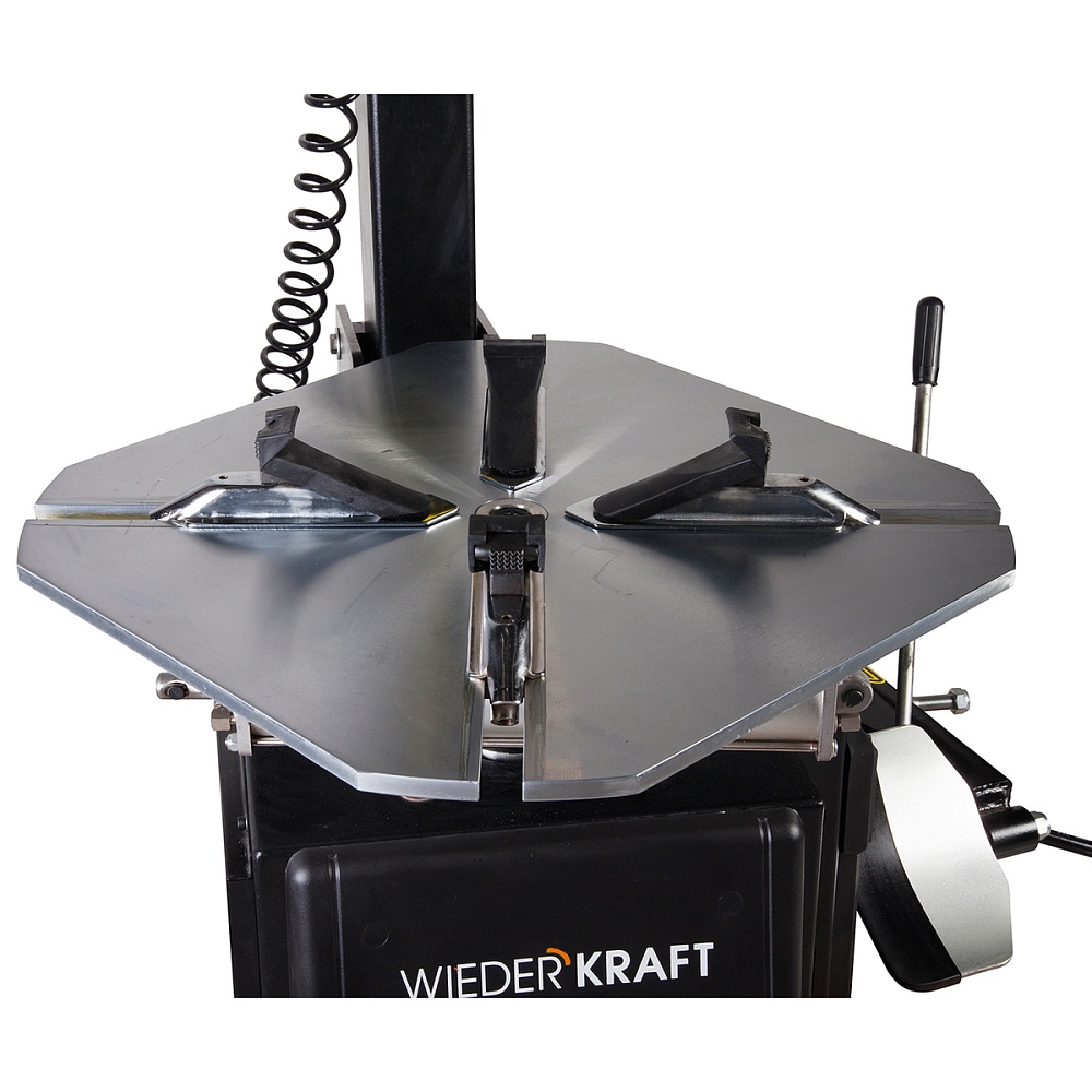 WDK-758 (380в) Шиномонтажный станок полуавтоматический для колес до 28", 380 WiederKraft