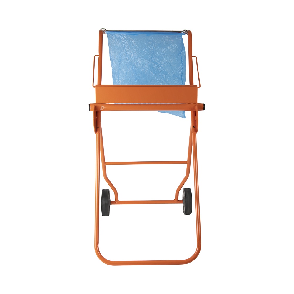 WDK-99520 Мобильный диспенсер для  максикующей бумаги с держателем под мусорный пакет Wiederkraft