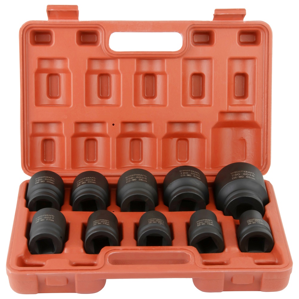 Набор ударных торцевых головок WDK-760