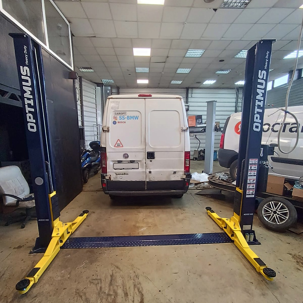 Двухстоечный электрогидравлический подъемник OPTIMUS S-OPT-4T
