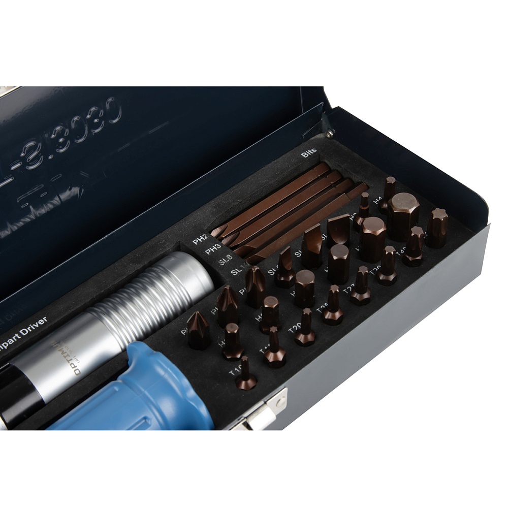 OPT-SI3030 Ударная отвертка с набором бит, 30 предметов OPTIMUS