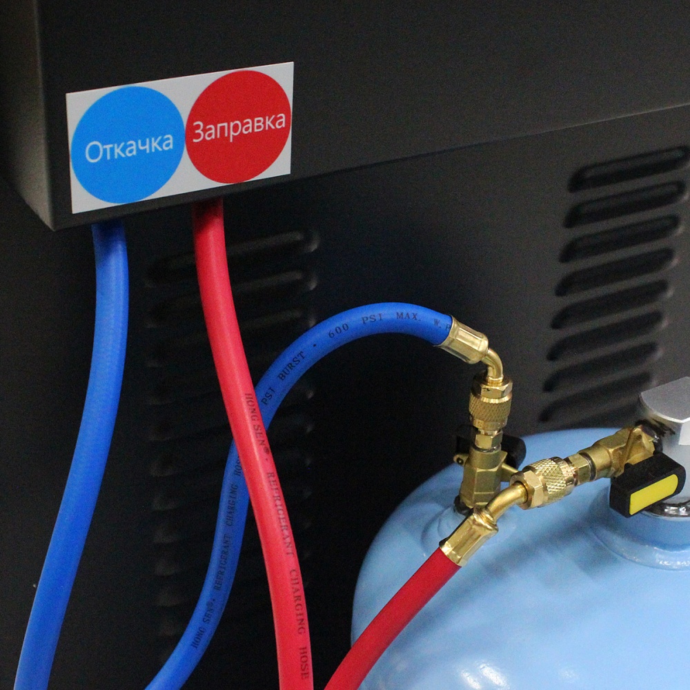 Установка для заправки автомобильных кондиционеров WDK-AC400 WiederKraft 