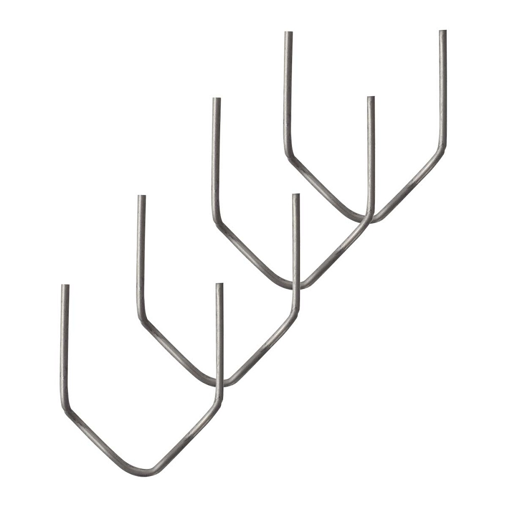 WDK-65082  Скобы волнового типа для ремонта пластиковых деталей 0,8 мм Упаковка 100 шт Wiederkraft