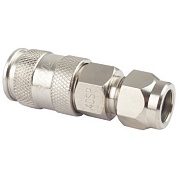 HRS-40SPA Harrison Пневматическое быстроразъёмное соединение с обжимным креплением PU шланга ? 8х12