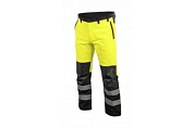 TRAUN Брюки сигнальные SOFTSHELL желтые XL (54)