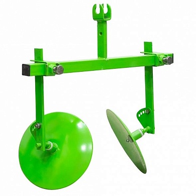 Окучник Aurora дисковый, однорядный регулируемый, цилиндр-болт