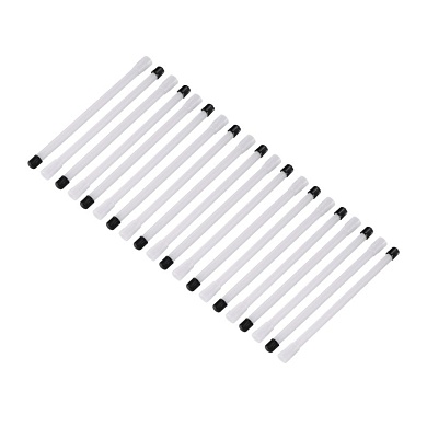 Удлинитель вентиля пластиковый, прямой, белый, L=170 мм, 20 шт. NORDBERG VE170R