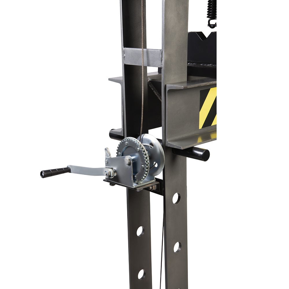 WDK-80150 50T  Пресс пневмогидравлический 50т, ход штока 175мм, раб. диапазон 0-890мм Wiederkraft