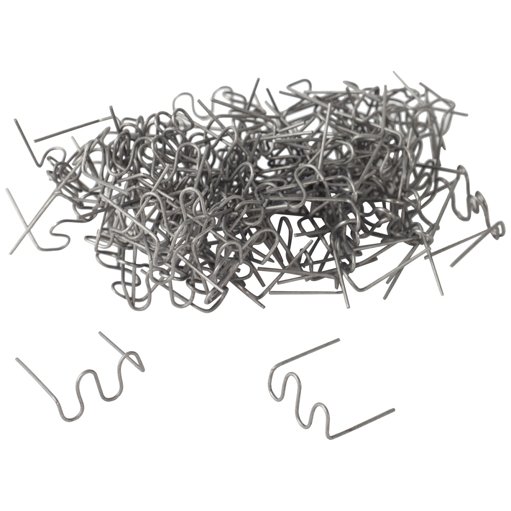 WDK-65061  Скобы волнового типа для ремонта пластиковых деталей 0,6 мм. 100 шт/упаков. Wiederkraft