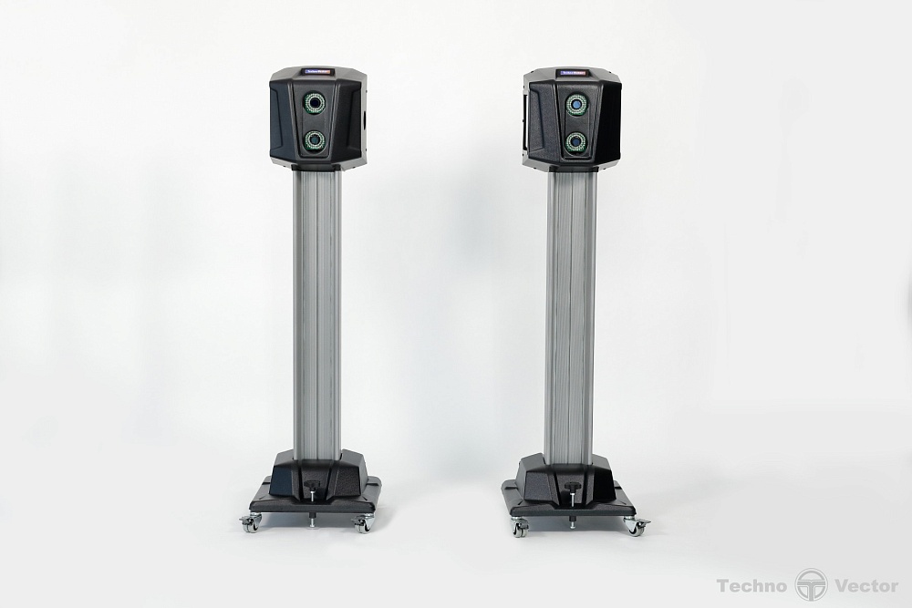 Мобильный стенд сход-развал 3D для грузовых автомобилей ТехноВектор 7 Truck T 7204 HT MC4