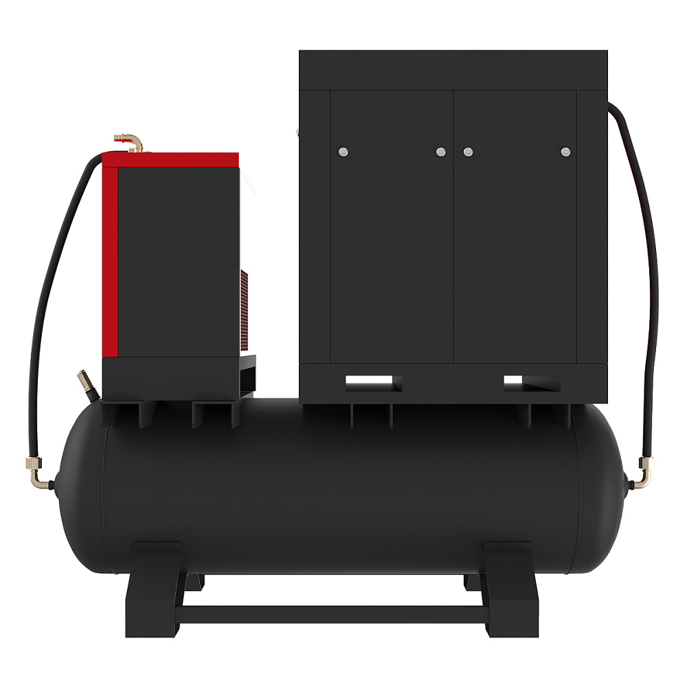 HRS-941500TD5 Винтовой компрессор с ресивером и осушителем Harrison: 1500 л/мин, 8 бар, 11 кВт, 500