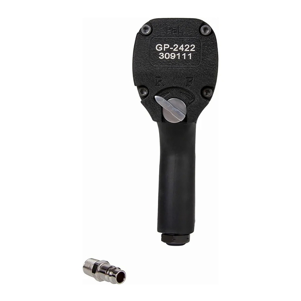 GP-2422 Ударный реверсный пневмогайковёрт,квадрат 1/2",кр.мом. 745 Нм, 119л/мин