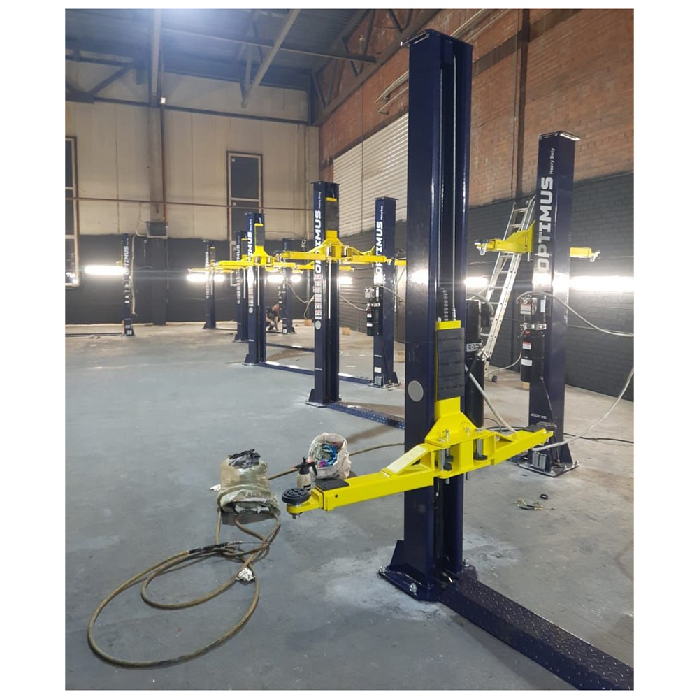 OPT-4T/380 Подъемник гидравлический 4 т, нижняя синхронизация, односторонняя разблокировка, 380В OPTIMUS